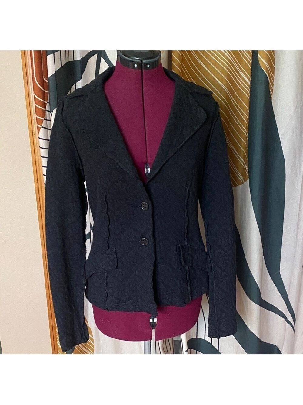 Transit par-such Black Women's knit Blazer size 3